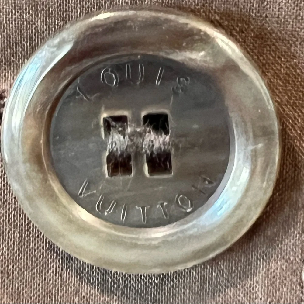 Louis Vuitton Brown Mackintosh Trench Coat Size 42 - Picture 5 of 8